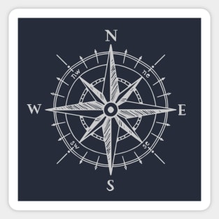 Compass Sticker